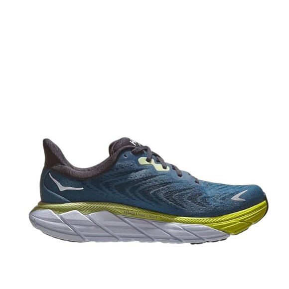 Hoka One One Men\'s Teal White Arahi 6 Low Top Athletic Running Shoes Size 10D main image 5